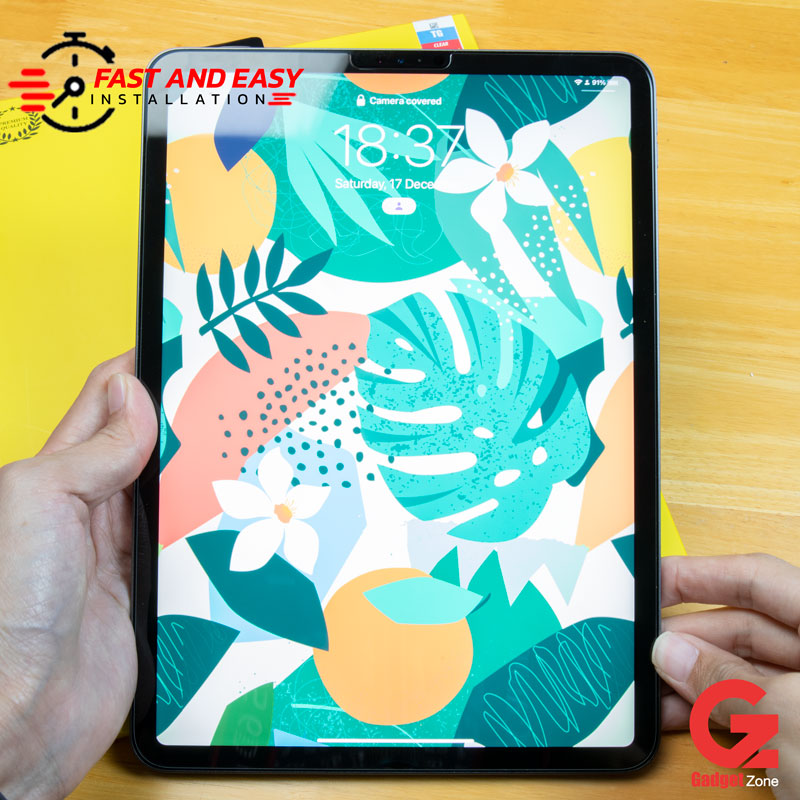 ฟิล์มกระจก ช่วยติดตั้ง Gorilla F E iPad Pro11 Air4 Air5