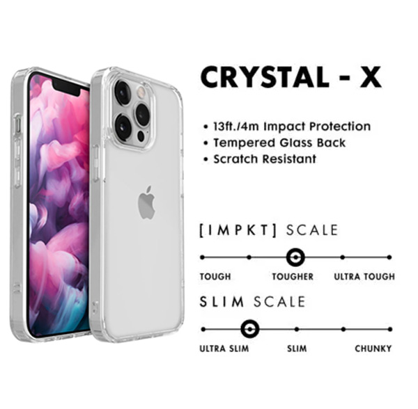 เคสใส iphone 13 pro laut crystal X