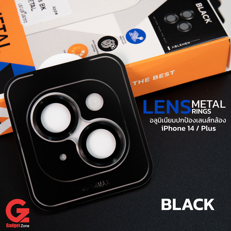 ablemen metal lens สีเงิน iPhone 14