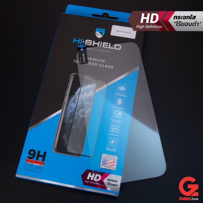 ฟิล์มกระจก iphone 14 Plus Hishield HD Clear