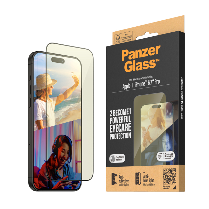 Panzerglass anti reflective iphone 15 pro