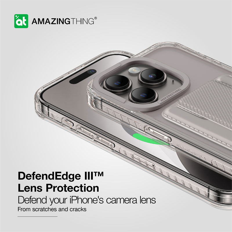 เคส Amazingthing titan pro mag wallet iphone 15 pro grey